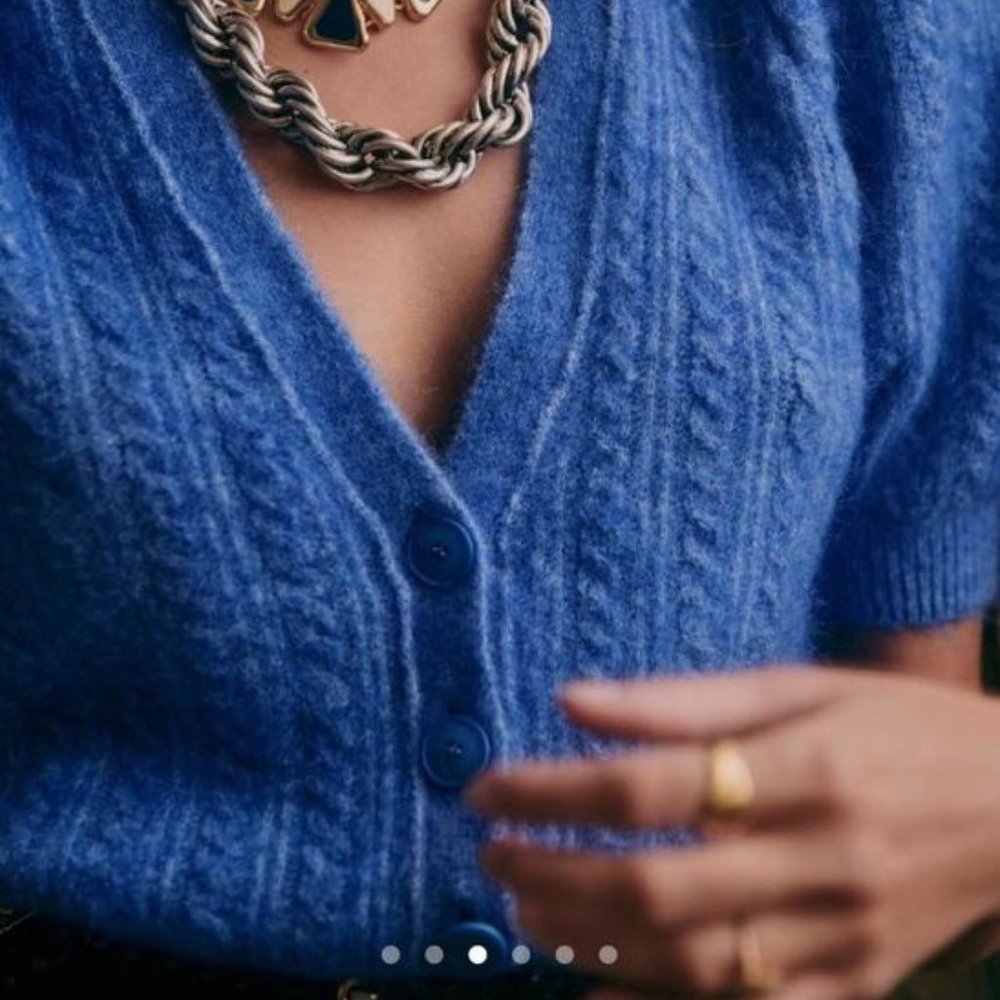 Sezane Jumper (Sweater): Perrine Blue, S